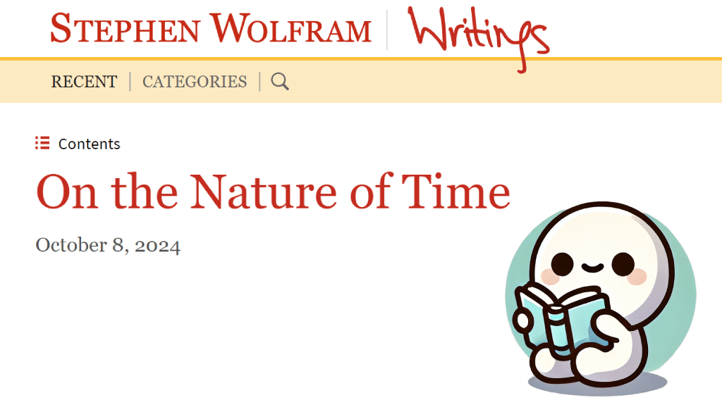 My Notes on ‘On the Nature of&nbsp;Time’